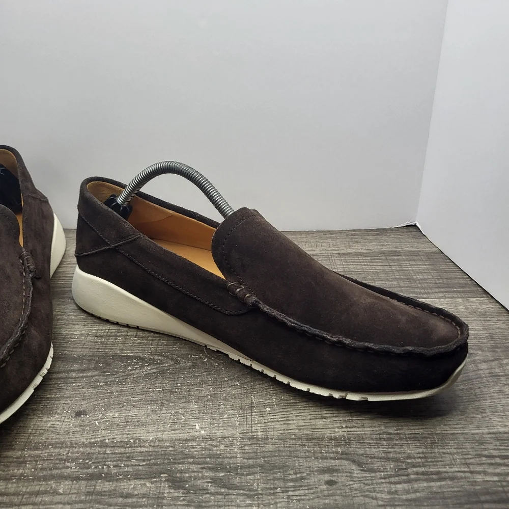 OluKai Ka'a Loafer Slip on Shoes Men's Size 11.5 Dark Brown New